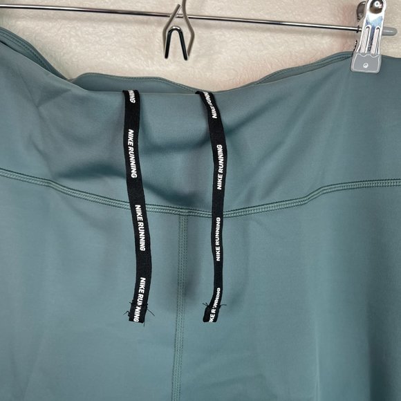 New WOMEN'S NIKE EPIC LUX RUNNING TIGHTS Size 3X Hasta Green - Picture 5 of 8